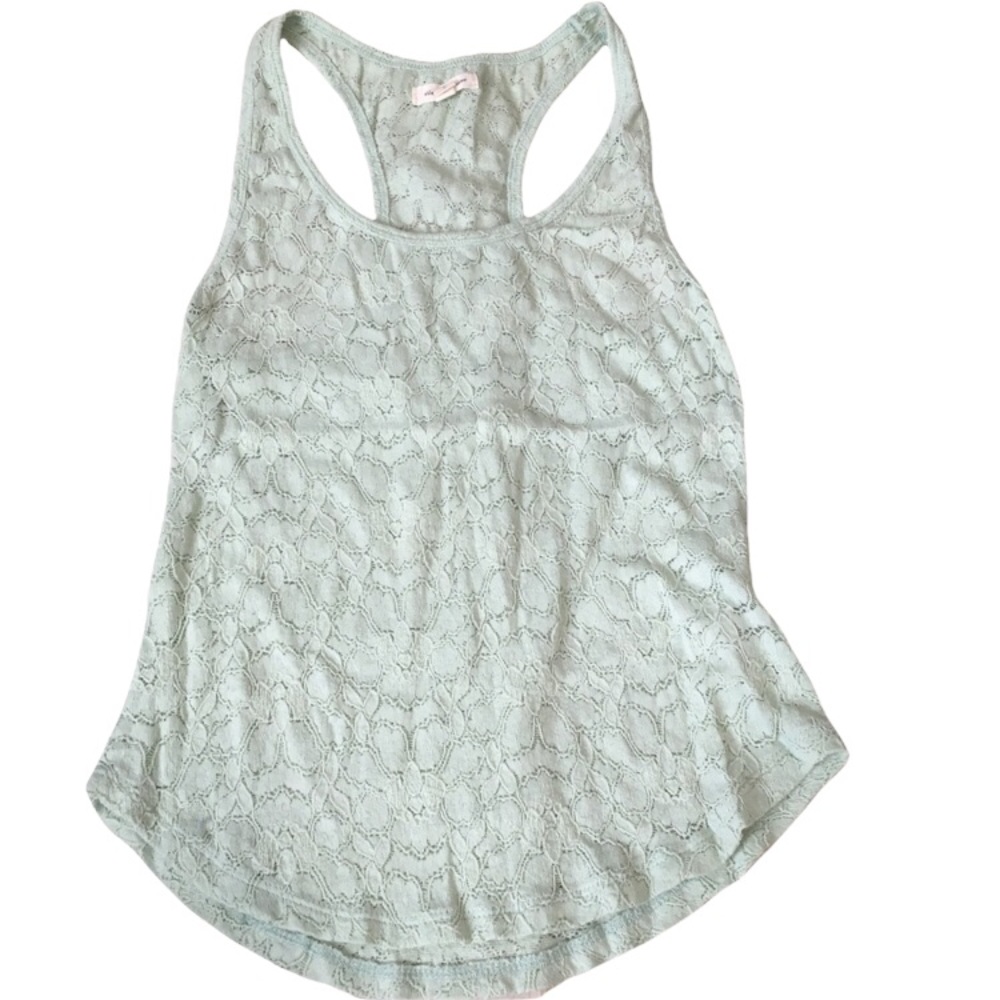 Anthropologie Silence + Noise Lace Tank Top Small